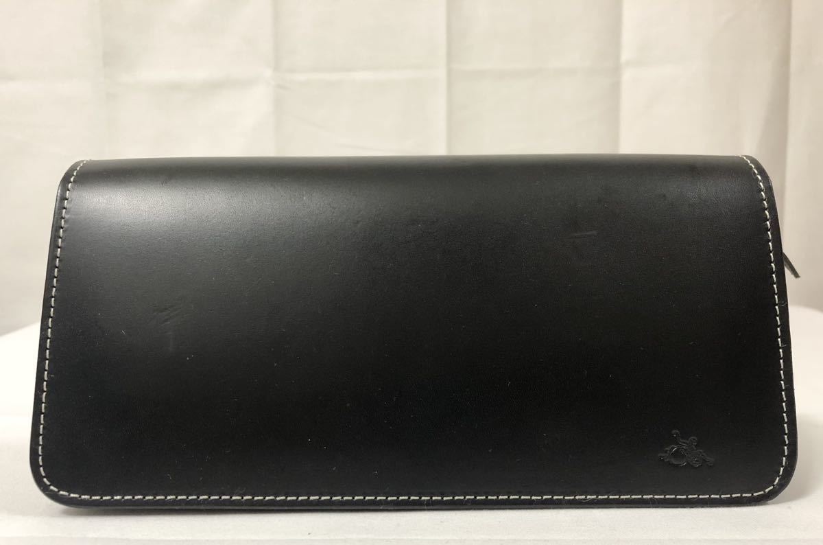 革蛸 革蛸謹製 阿修羅 レザー ワレット ロングウォレット 長財布 黒