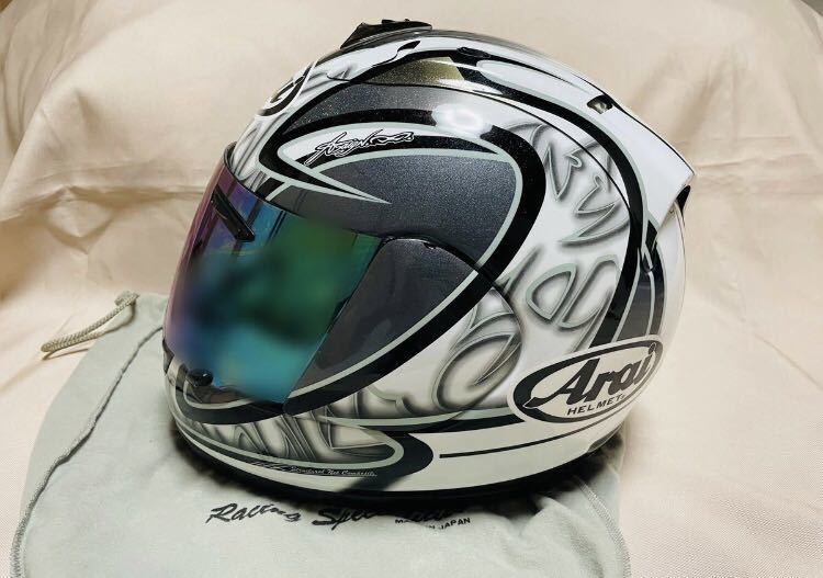 Arai アライ RX-7 RR4 Ⅳ ジベルノー Mサイズ 57.58cm フルフェイス 