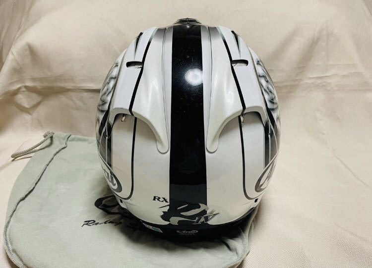 Arai アライ RX-7 RR4 Ⅳ ジベルノー Mサイズ 57.58cm フルフェイス 