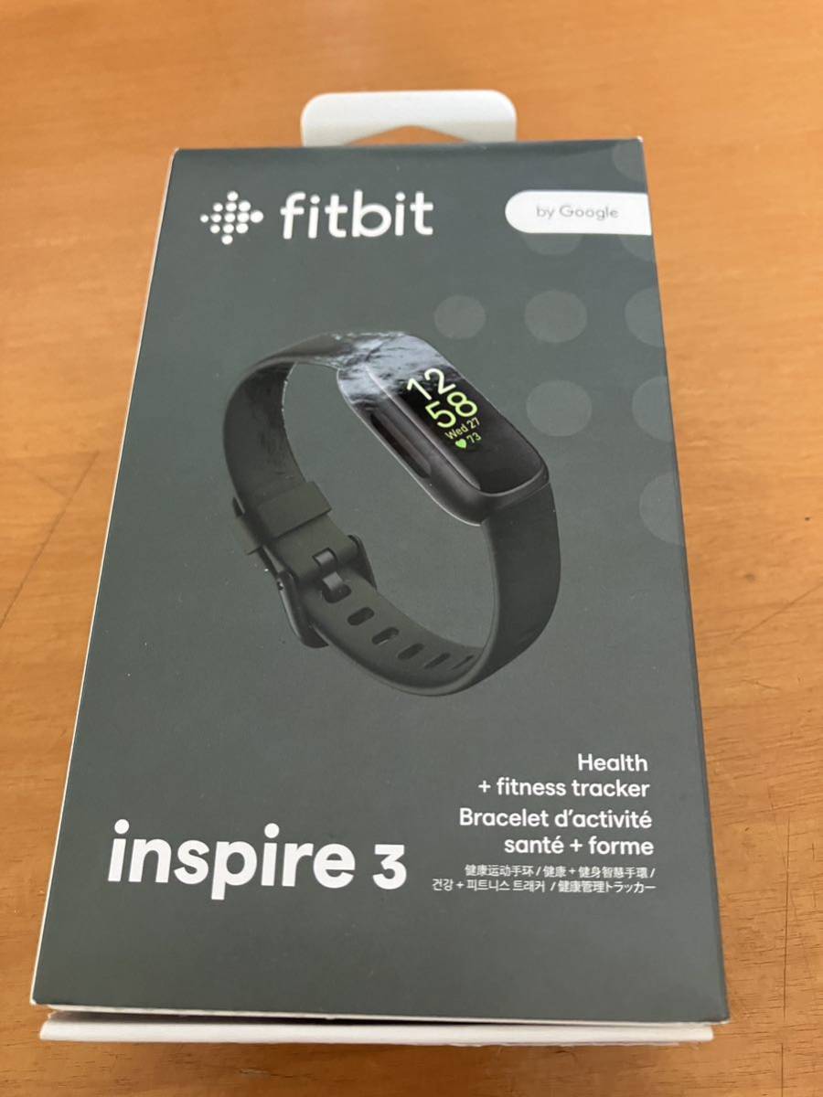 Fitbit Inspire3 最新機種 国内正規品 保証期間内