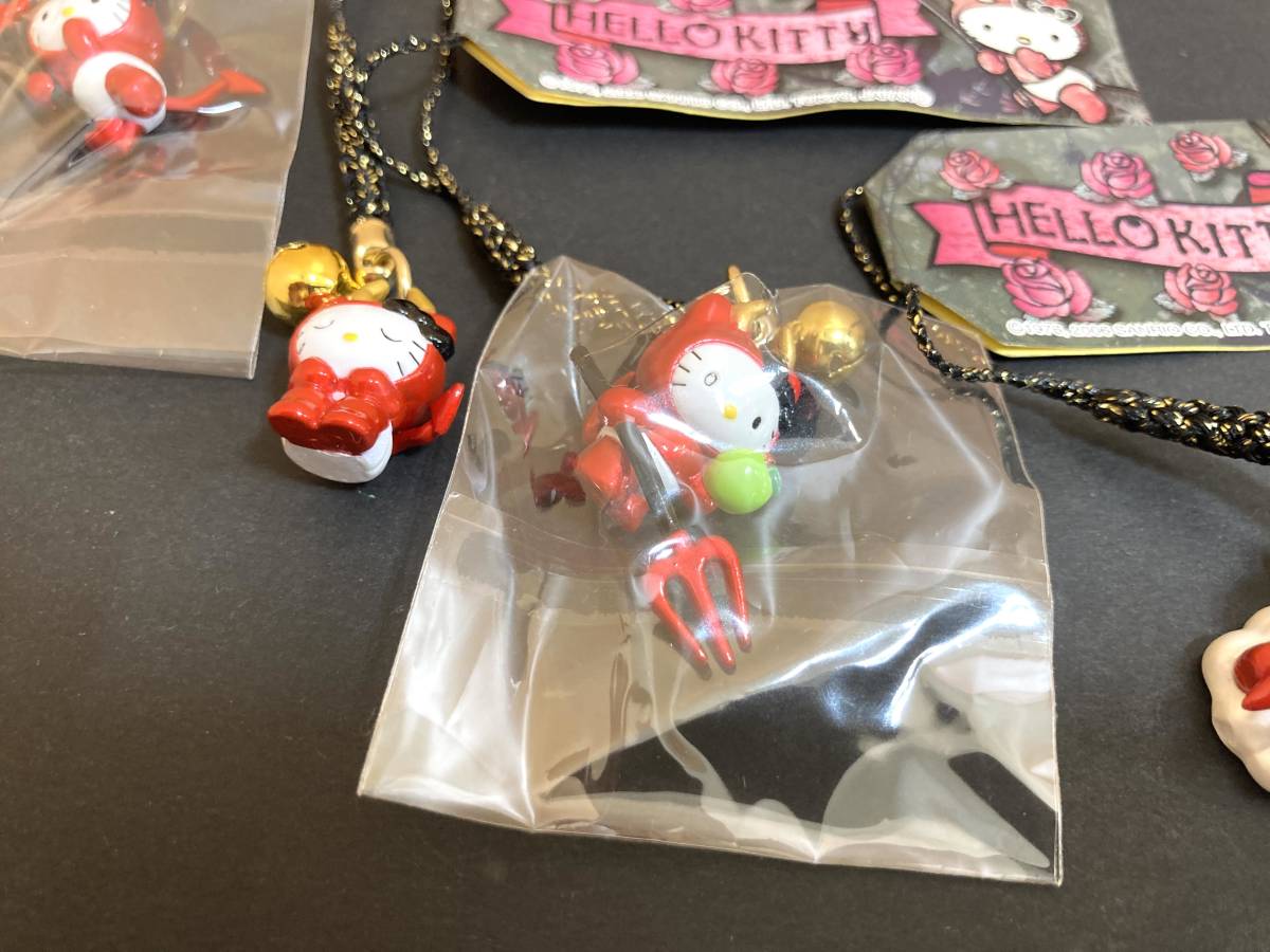 ☆5個まとめ売り 未使用品 激レア ハローキティ Hello Kitty devil