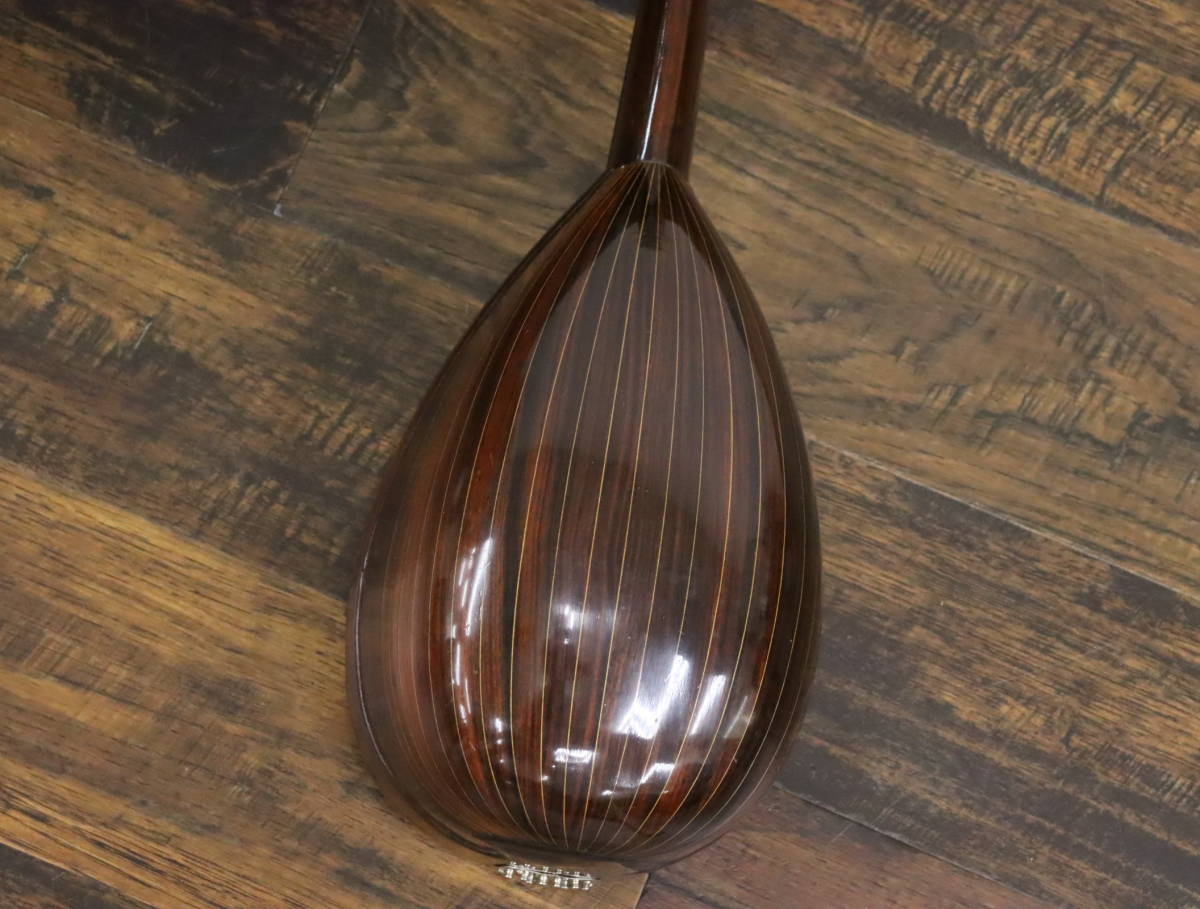 落合忠男 作 マンドリン 1974年製造 ハードケース/ピック付き 銘有