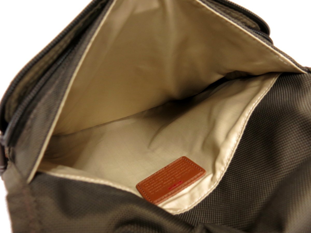○超美品○TUMI トゥミ○メンズ○22105ESH○ナイロン カーフ レザー 本 