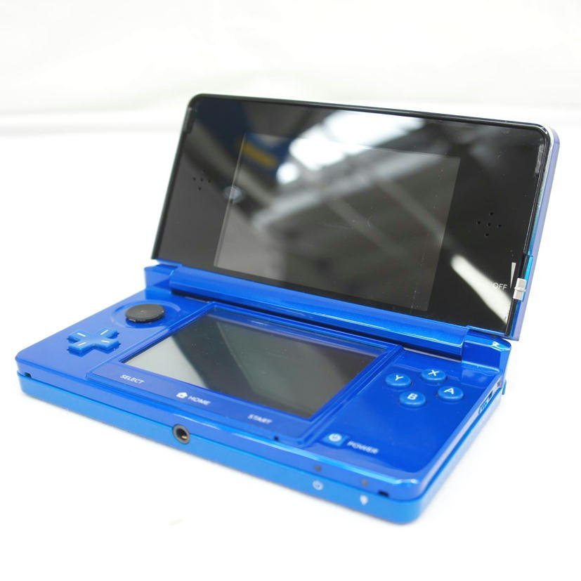 1円【ジャンク】Nintendo 任天堂/NINTENDO 3DS/コバルトブルー/CTR-001/05