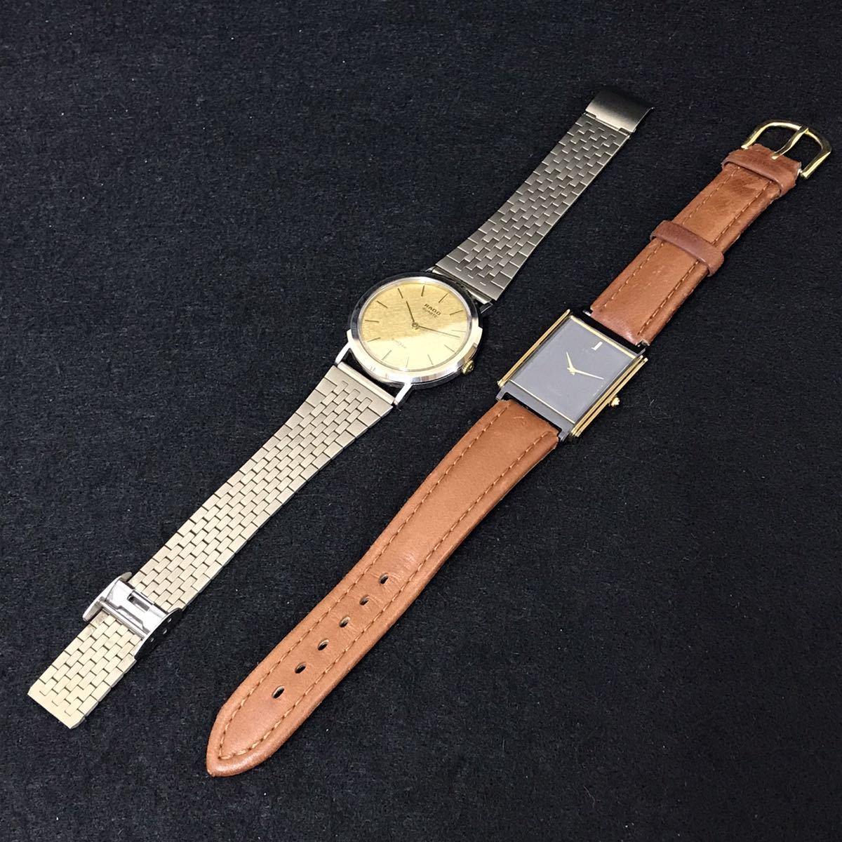 ☆55455 セイコー SEIKO ドルチェ ラドー RADO ダイヤスター 2点