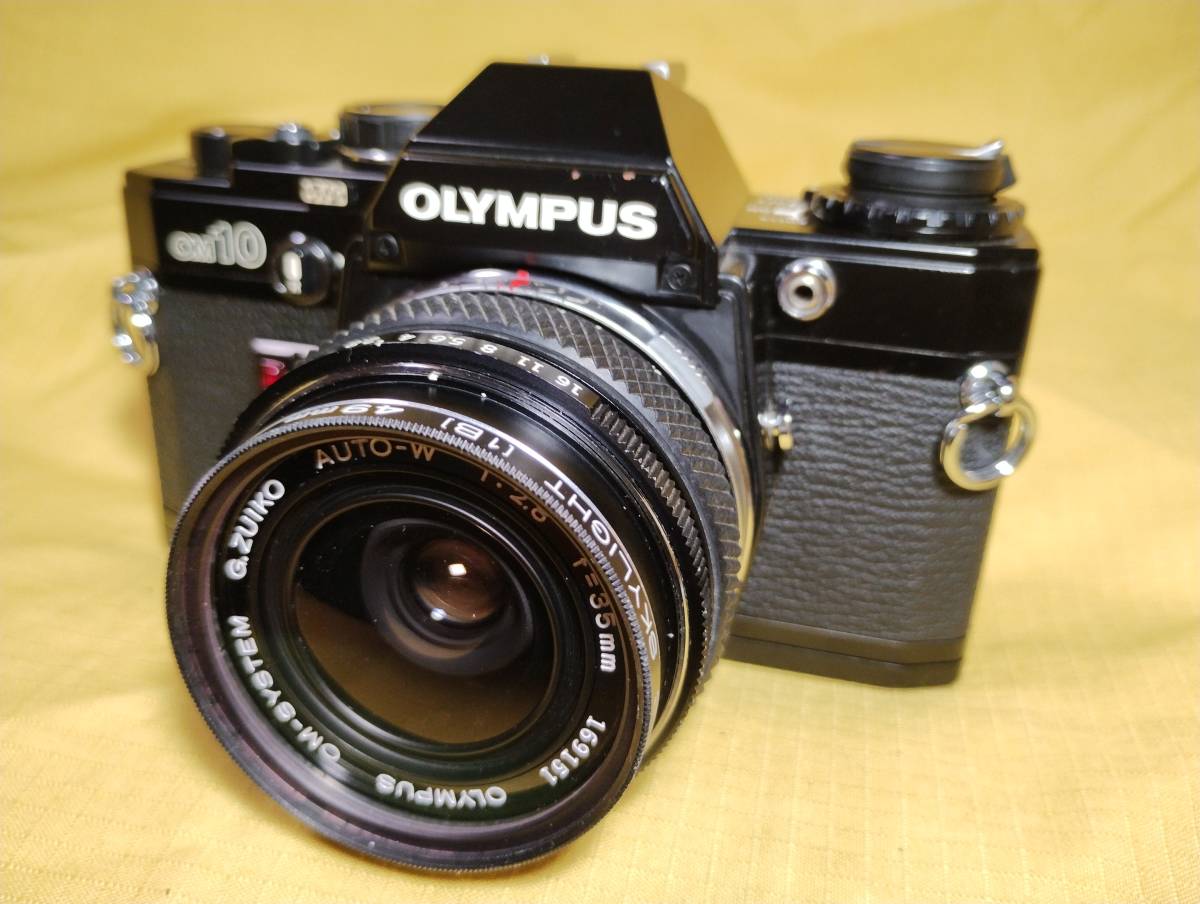 OLYMPUS OM-10 フィルムカメラ フラッシュ付き OLYMPUS OM-10