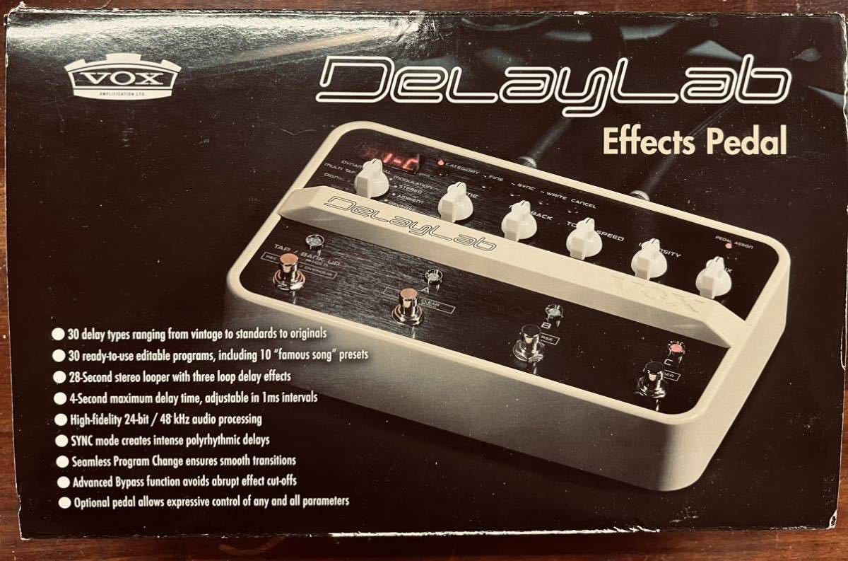 VOX 多機能ディレイ DELAY LAB