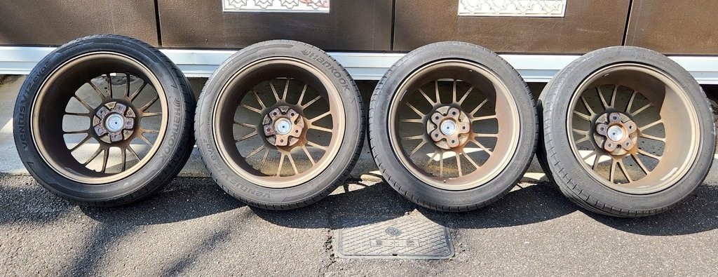RAYS VOLKRACING SE37K ブロンズ 17×7.5J+40＆48 5H-114.3 225/45