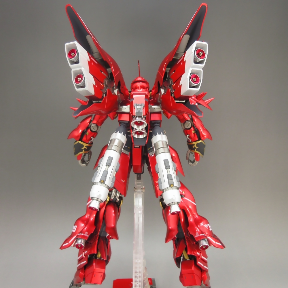 MG 1/100 シナンジュ 改修・塗装済・完成品・ガンプラ