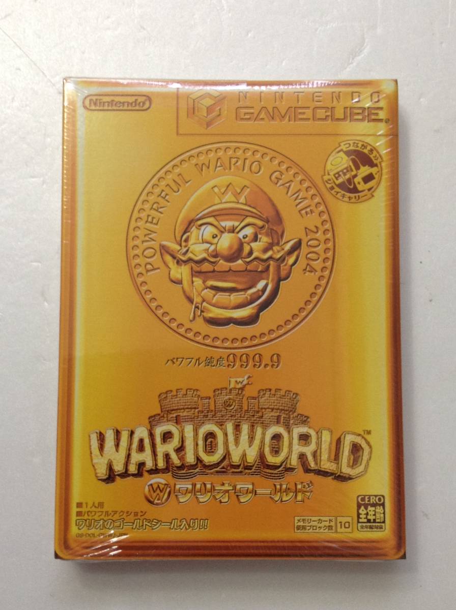未開封 ゲームキューブ ワリオワールド GAME CUBE WARIO WORLD｜タイトル