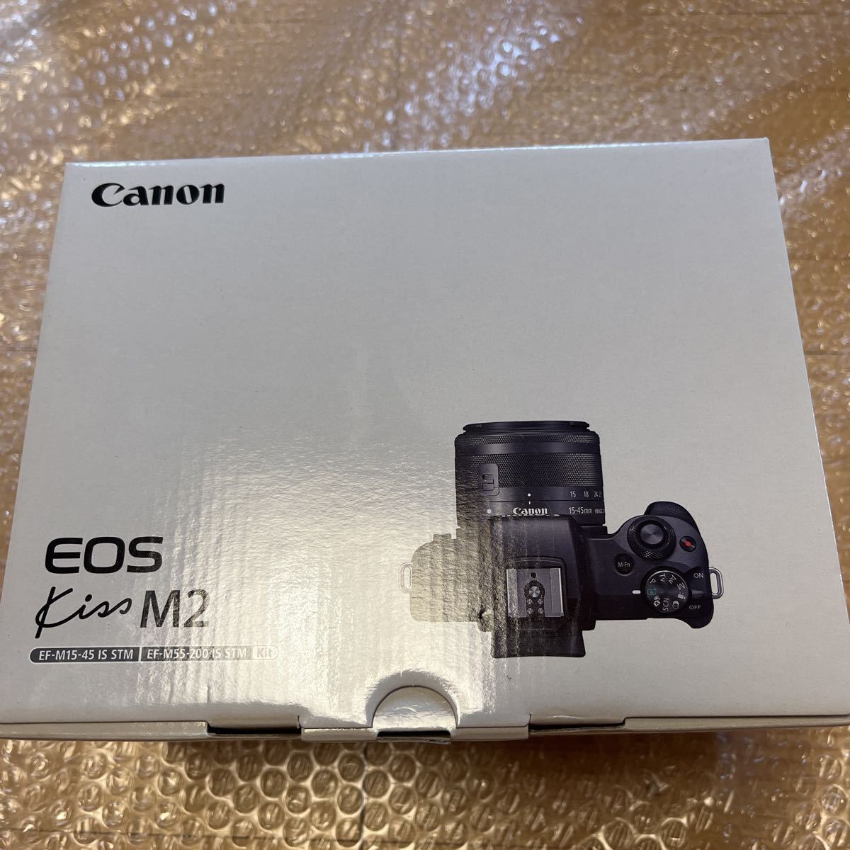 展示品 Canon キヤノン デジタル一眼レフカメラ EOS Kiss M2 ダブル