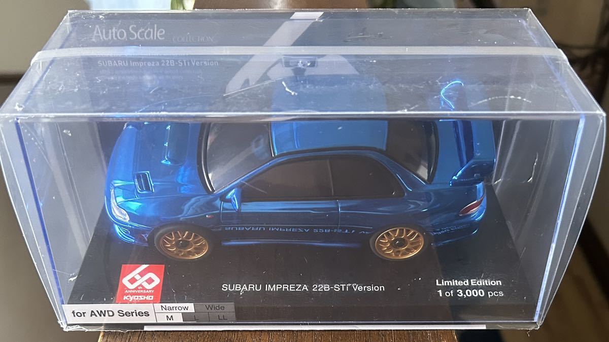 京商 ミニッツ オートスケール ボディ スバル インプレッサ 22B STI