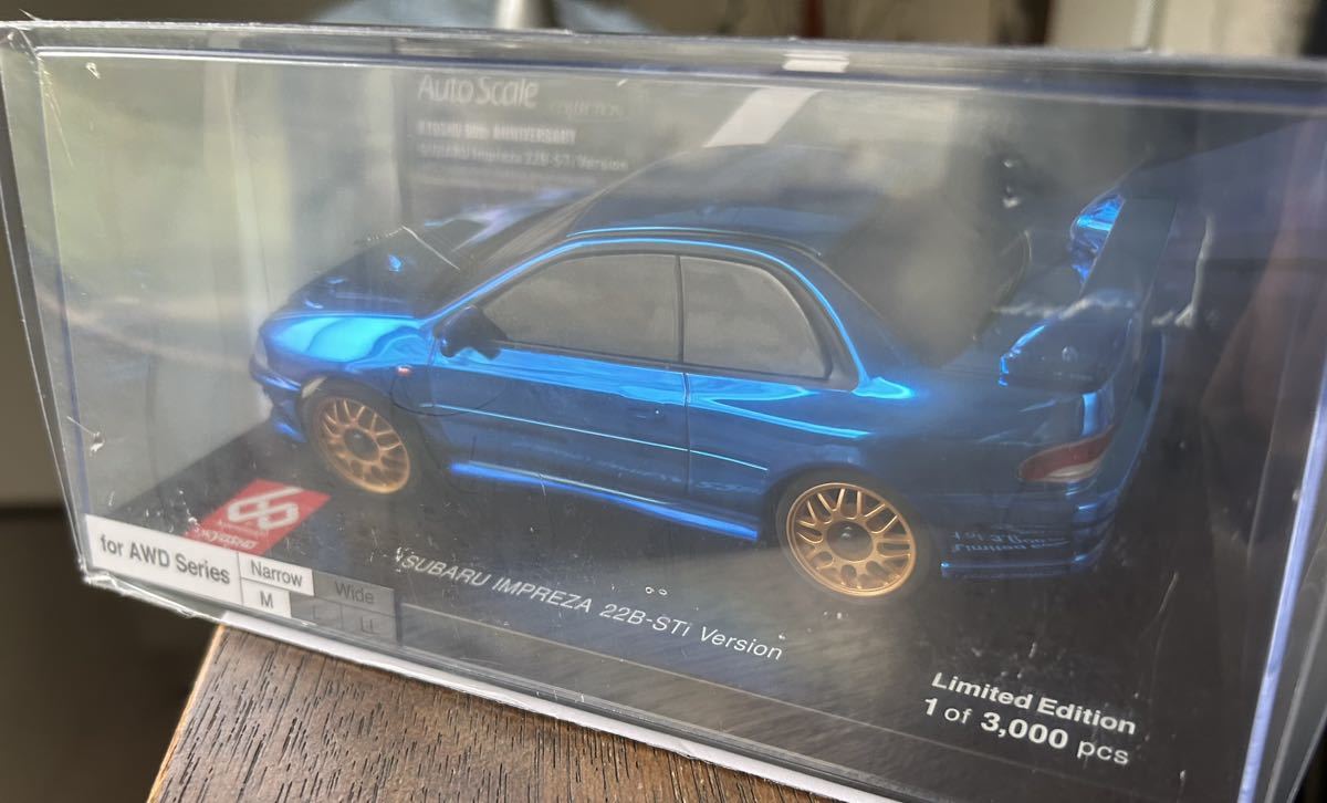 京商 ミニッツ オートスケール ボディ スバル インプレッサ 22B STI