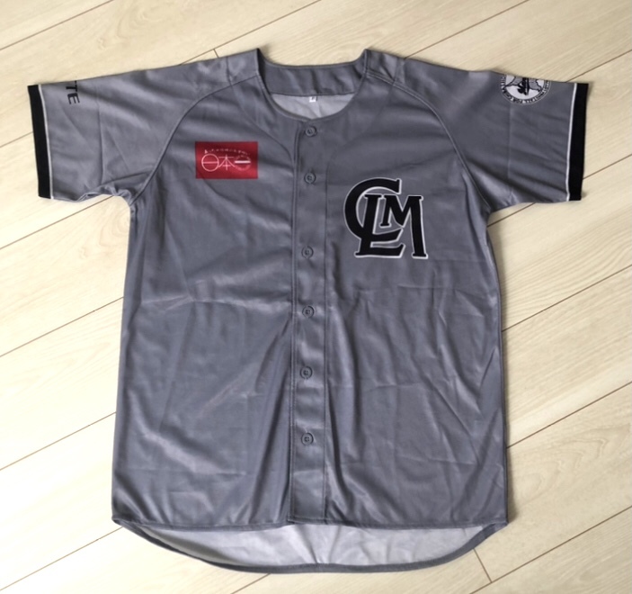 ロッテ マリーンズ CLM ユニフォーム グレー サード NPB プロ 野球