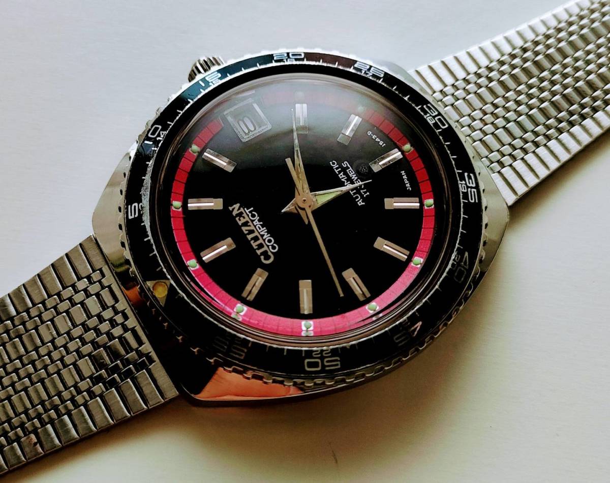 CITIZEN シチズン腕時計 AUTO DATER COMPACT ビンテージ腕時計 