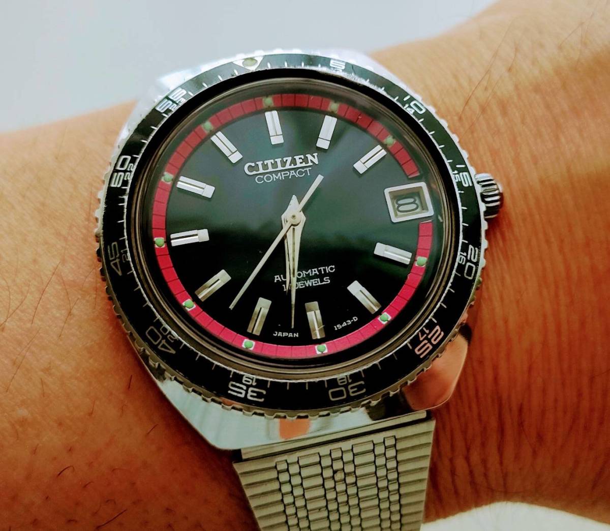 CITIZEN シチズン腕時計 AUTO DATER COMPACT ビンテージ腕時計 