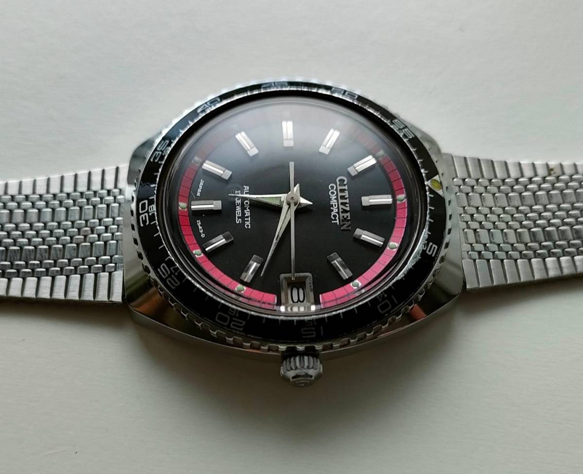 CITIZEN シチズン腕時計 AUTO DATER COMPACT ビンテージ腕時計 