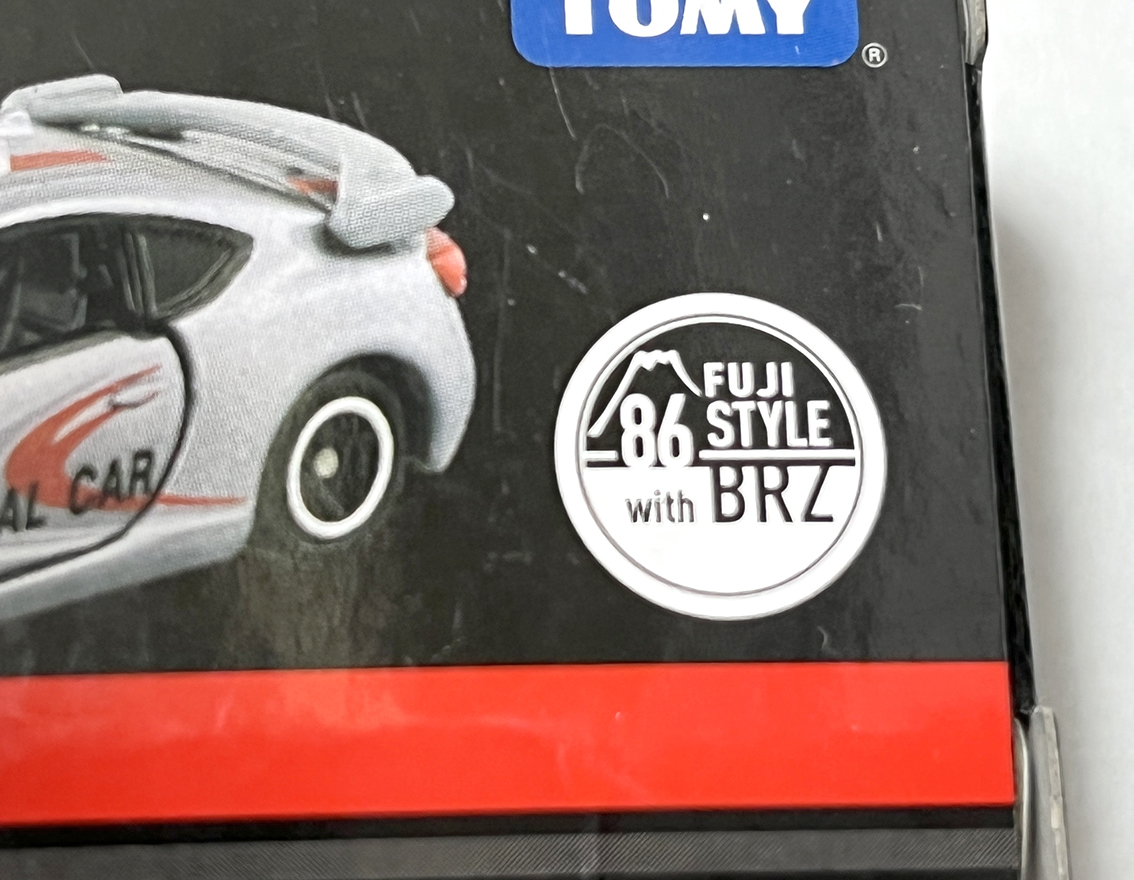 トミカ 富士スピードウェイ オフシャルカー Fuji 86 style with BRZ
