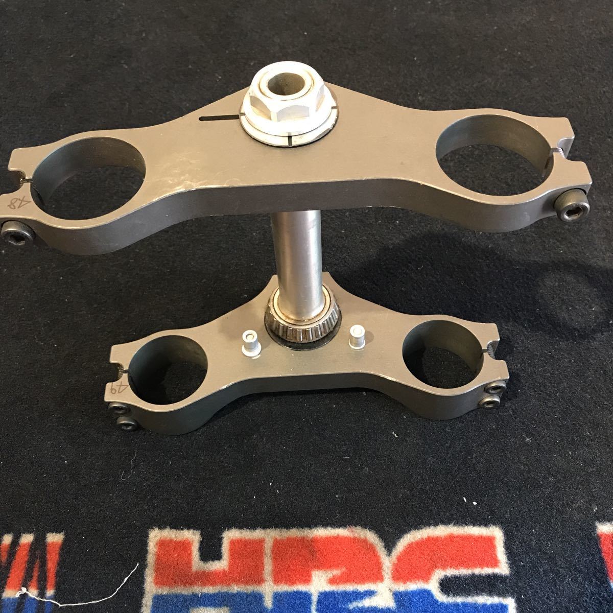 RS125 HRC トップブリッジ NF4 ステム RS125R Honda - | ？ フレーム 