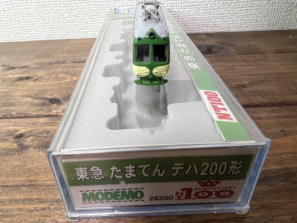 モデモ NT100 東急 たまでん デハ200形 ピンバッチ付(私鉄車輌)｜売買