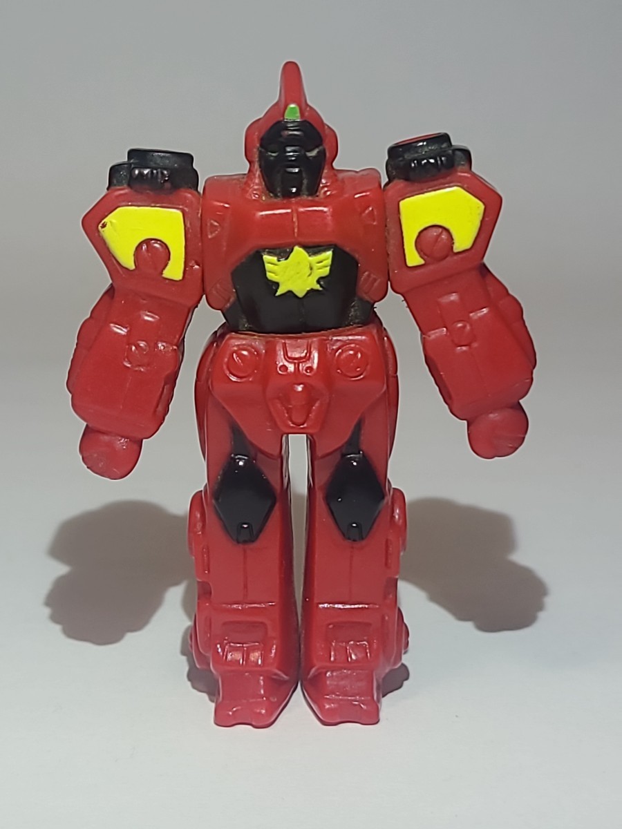 レッドジャックアーマー ソフビ 人形 当時物 機甲警察メタルジャック 