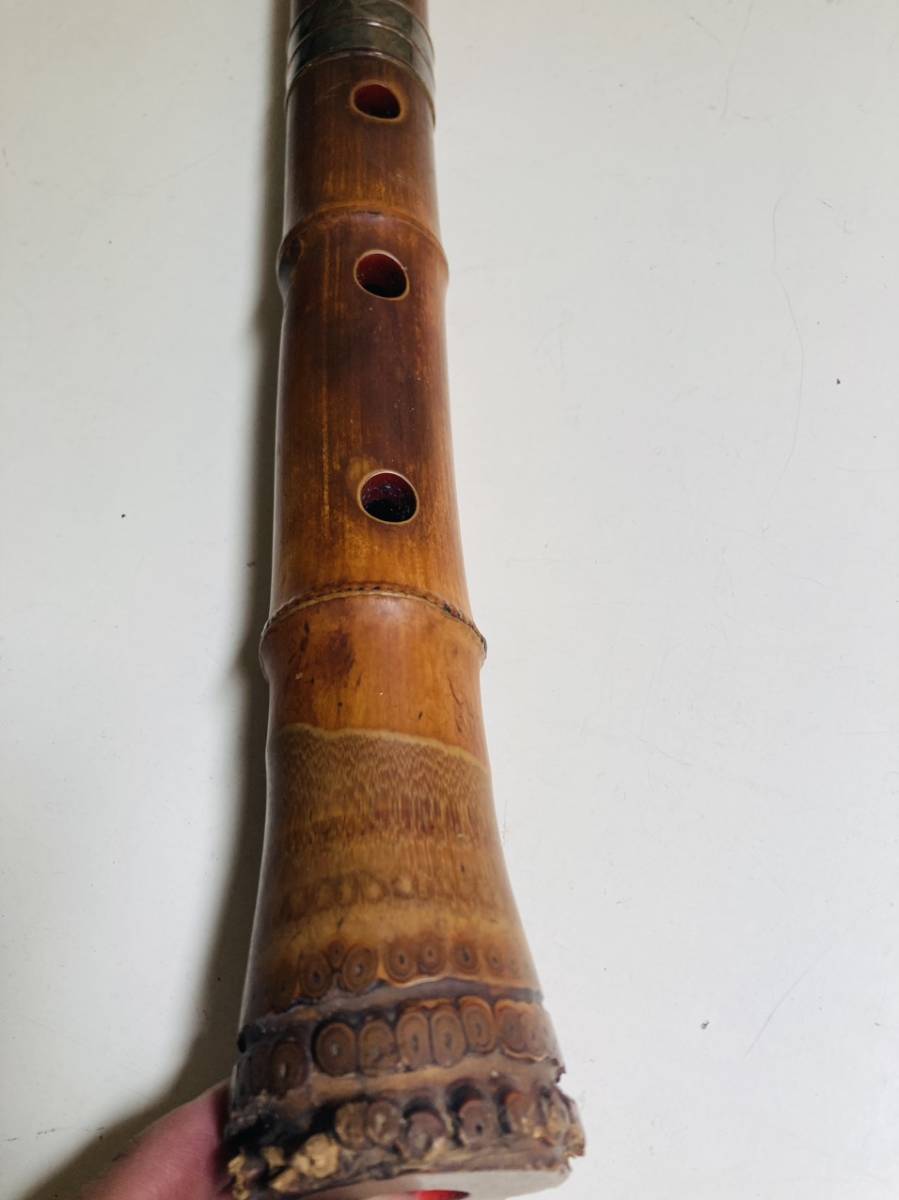 都山流 古管(伝統調律)尺八 在銘 巨山 都山流