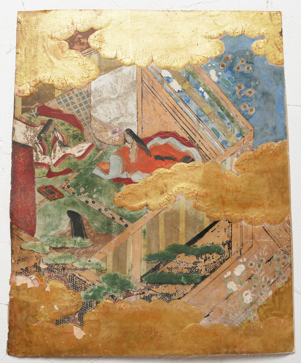 宙】真作保証 C MOSPI「帆船 三連作」油彩10号 19世紀英国絵画の珍品