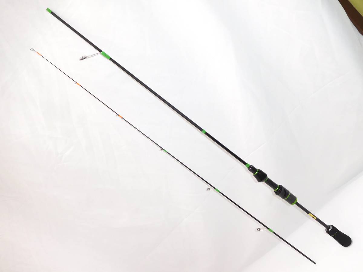 新品　1.68m　スピニングロッド　UL　ロッドベルト付き　アジング　トラウト　ブラックバス etc