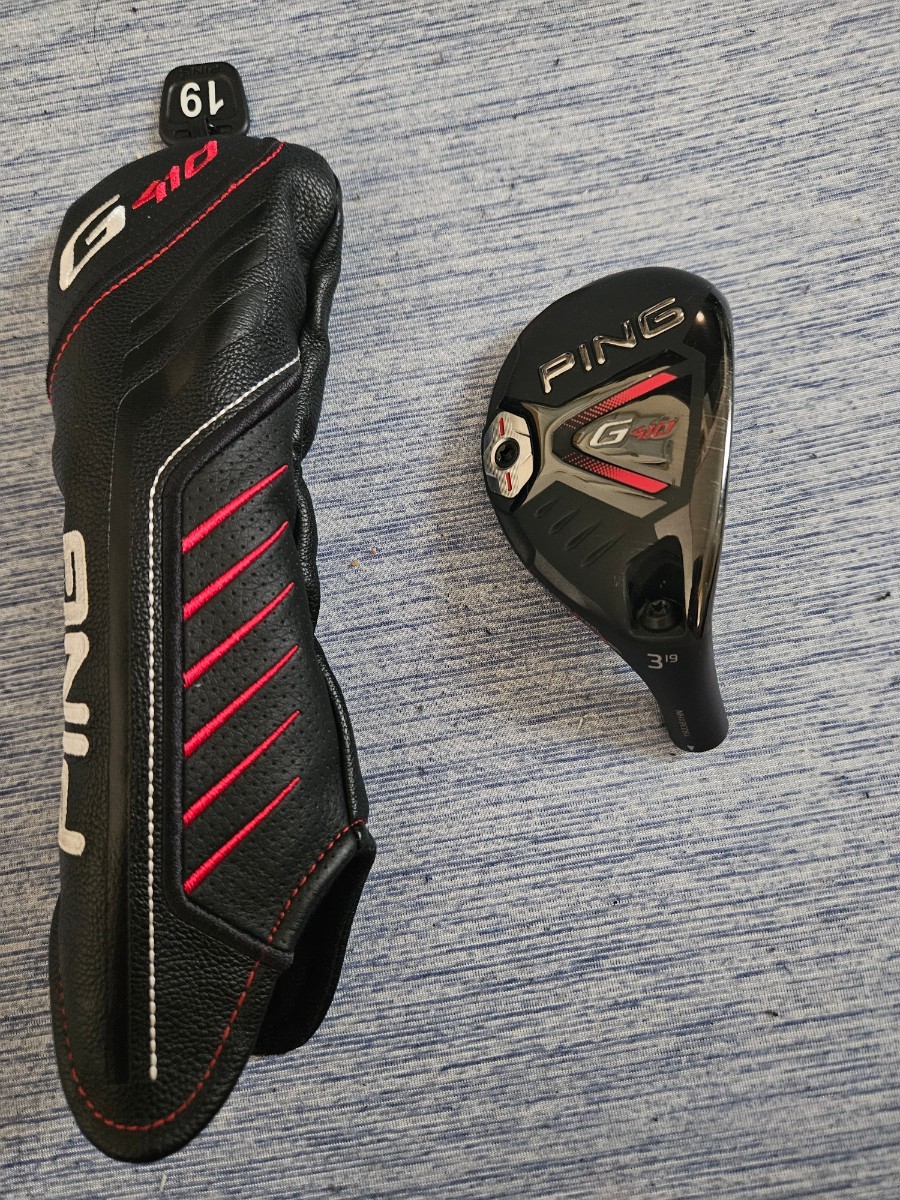 PING G410 3u 3h 19度 ヘッドのみ ゴルフ PING G410 ユーティリティ 19