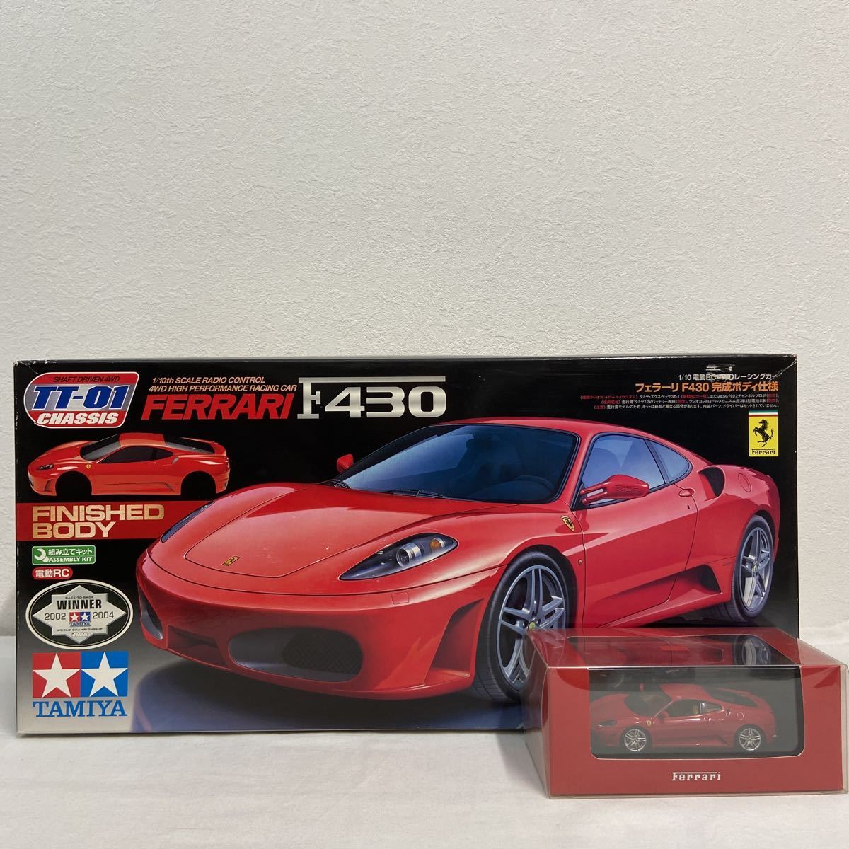 Ferrari F430 セット TAMIYA 1/10 電動RC レーシングカー ラジコン 