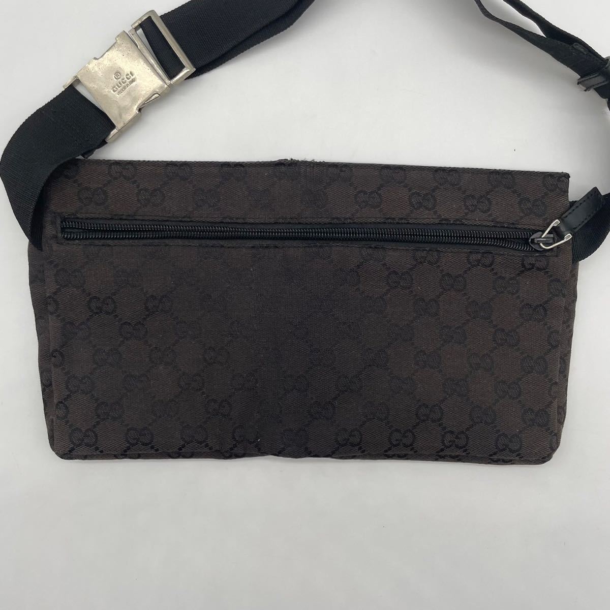 美品 GUCCI グッチ ショルダーバッグ ウエストバッグ クロスボディ 