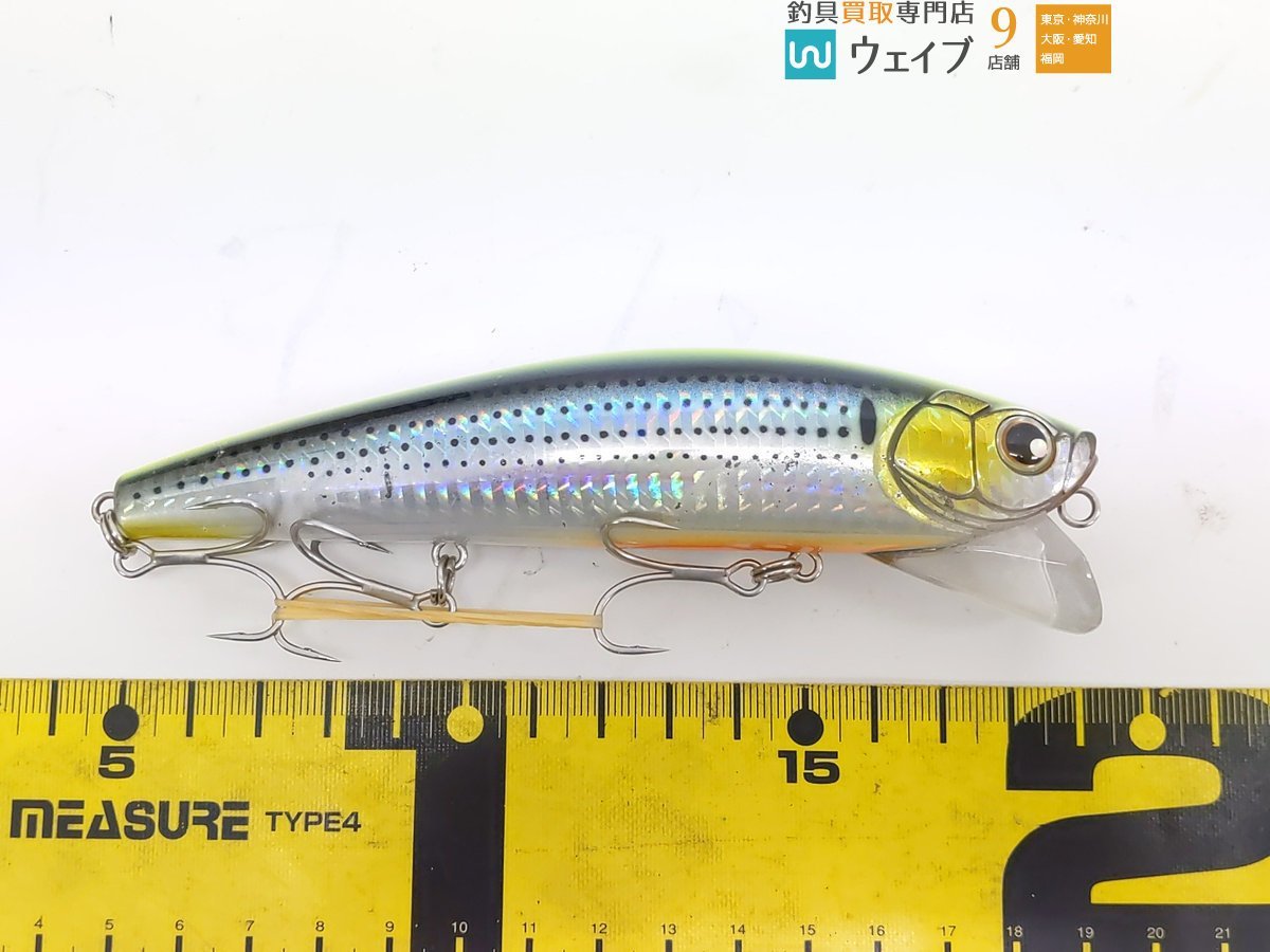 ブルーブルー ブローウィン 125F スリム、メガバス コノシラス 33g