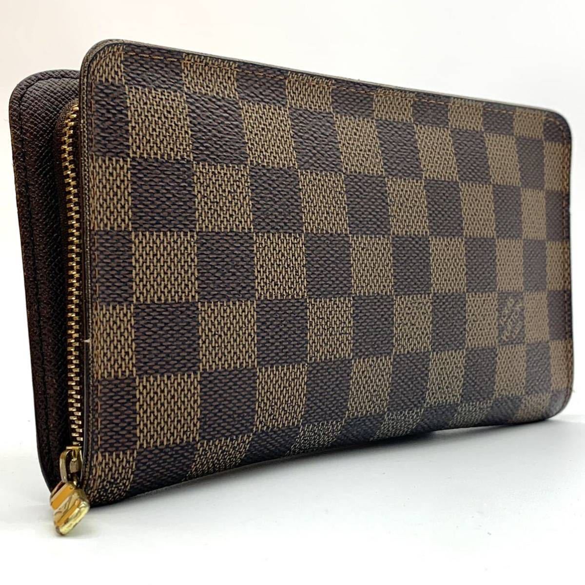ルイヴィトン LOUIS VUITTON ダミエ 財布 長財布 ルイ・ヴィトン る