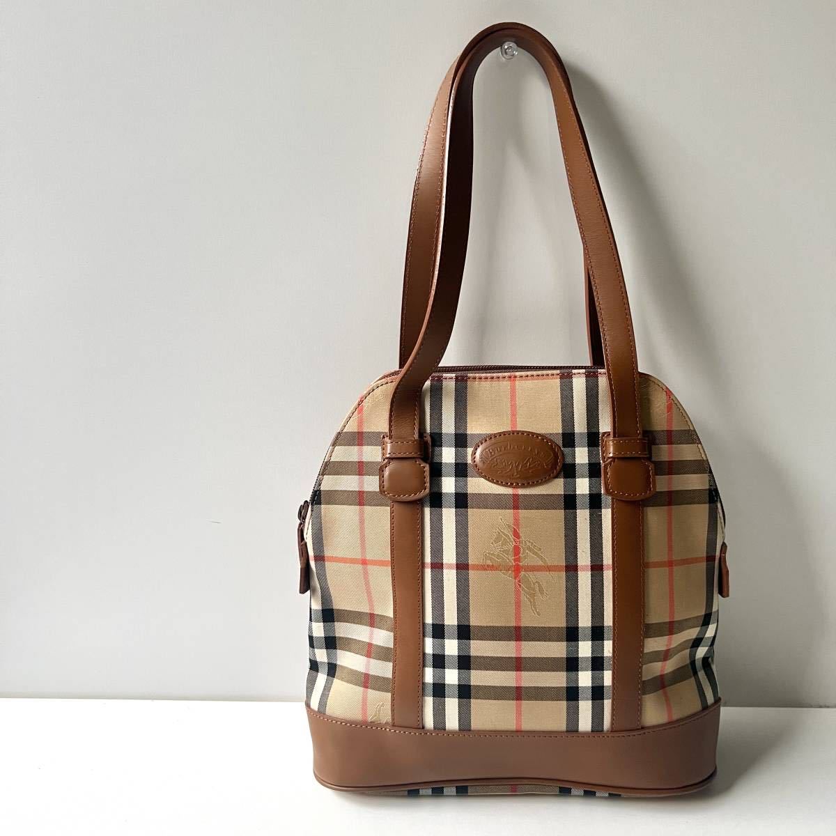 Burberrys バーバリーズ ノバチェック トートバッグ キャンバス 