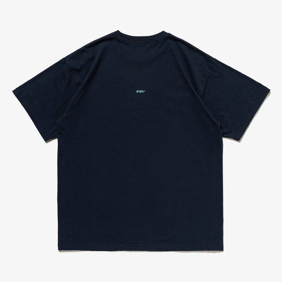 wtaps 23ss COLLEGE /SS / COTTON ネイビー WTAPS 23SS COLLEGE T