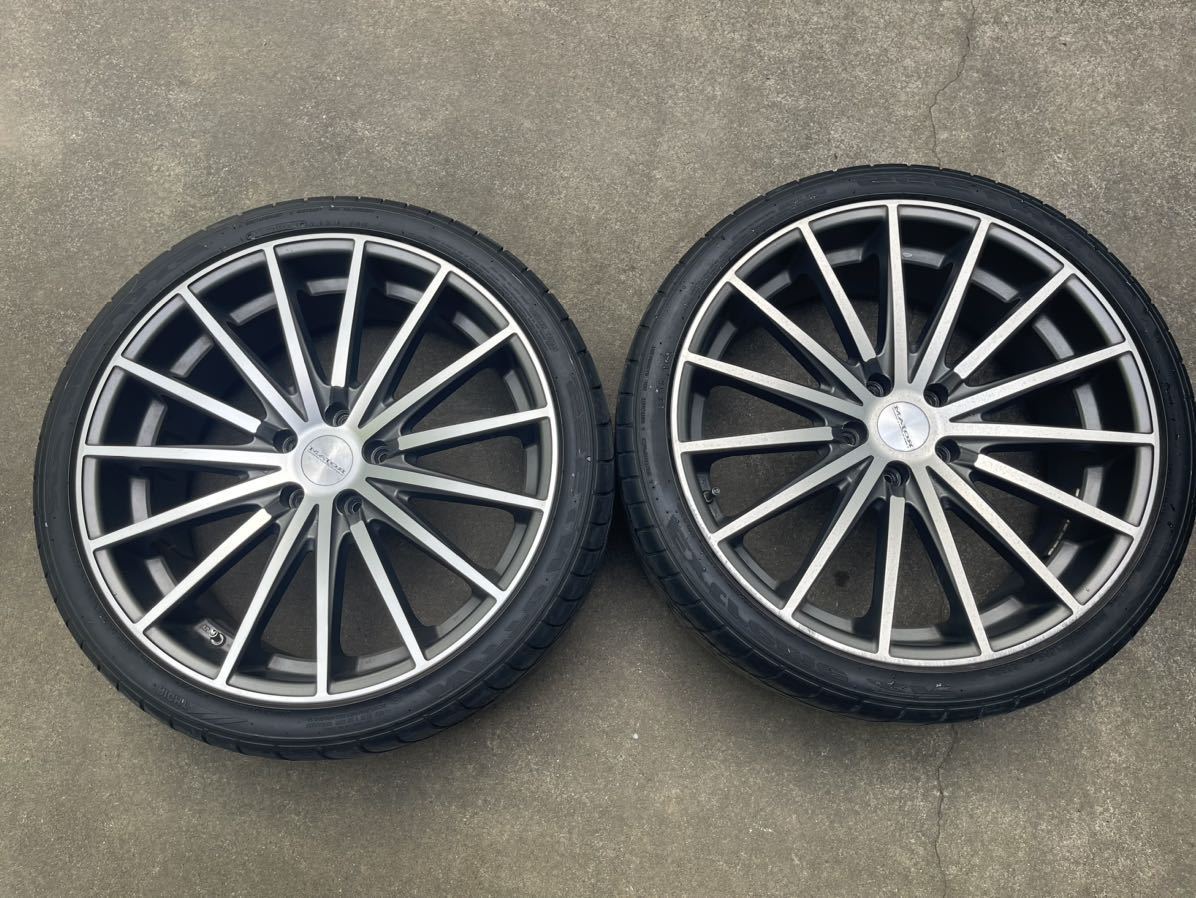  ROJAM ロジャム 20インチ ホイール 20&times;81.5J タイヤ付き 4本セット(ラジアルタイヤ)｜売買されたオークション情報、yahooの商品情報をアーカイブ公開 - オークファン 5穴
