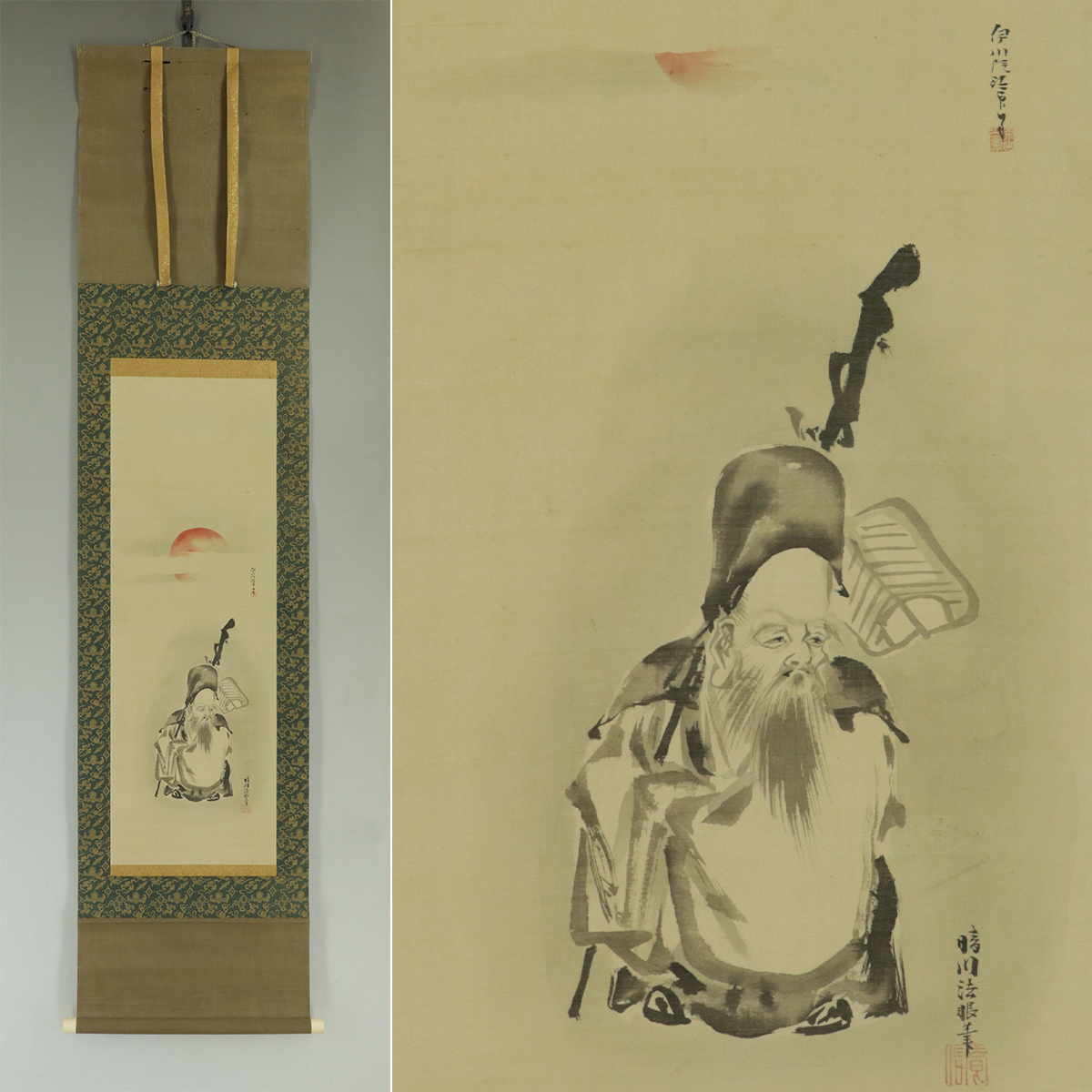 □駒井敬三郎□ 【山村風景】 油彩 6号 直筆サイン 真作保証有り