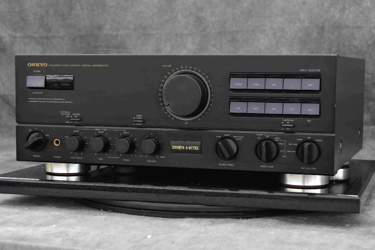 ONKYO Integra A-701XD オンキョー プリメインアンプ - 通電のみ確認