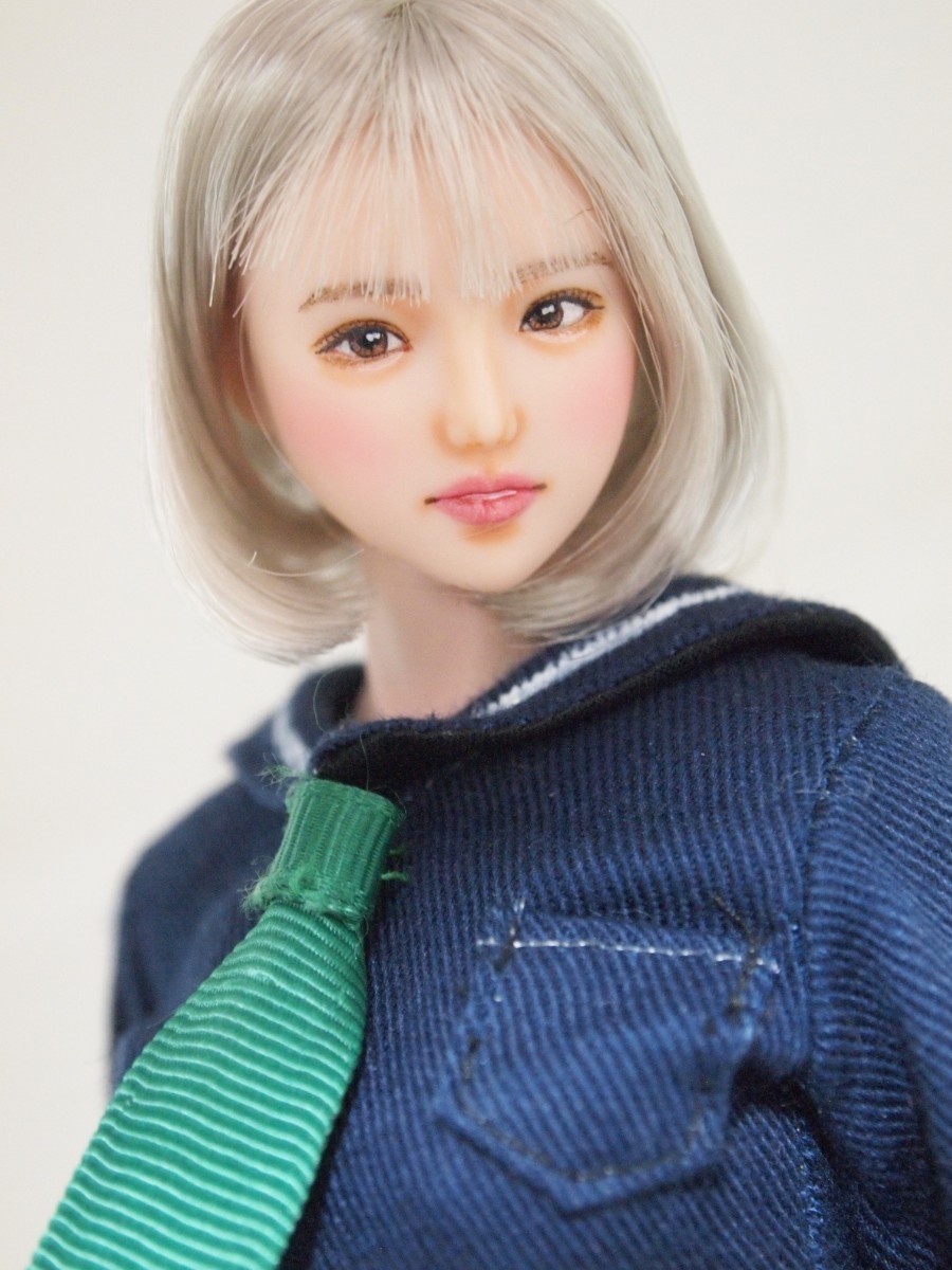 難ありオビツ27 1/6ドールカスタムヘッド カスタムヘッド カスタム