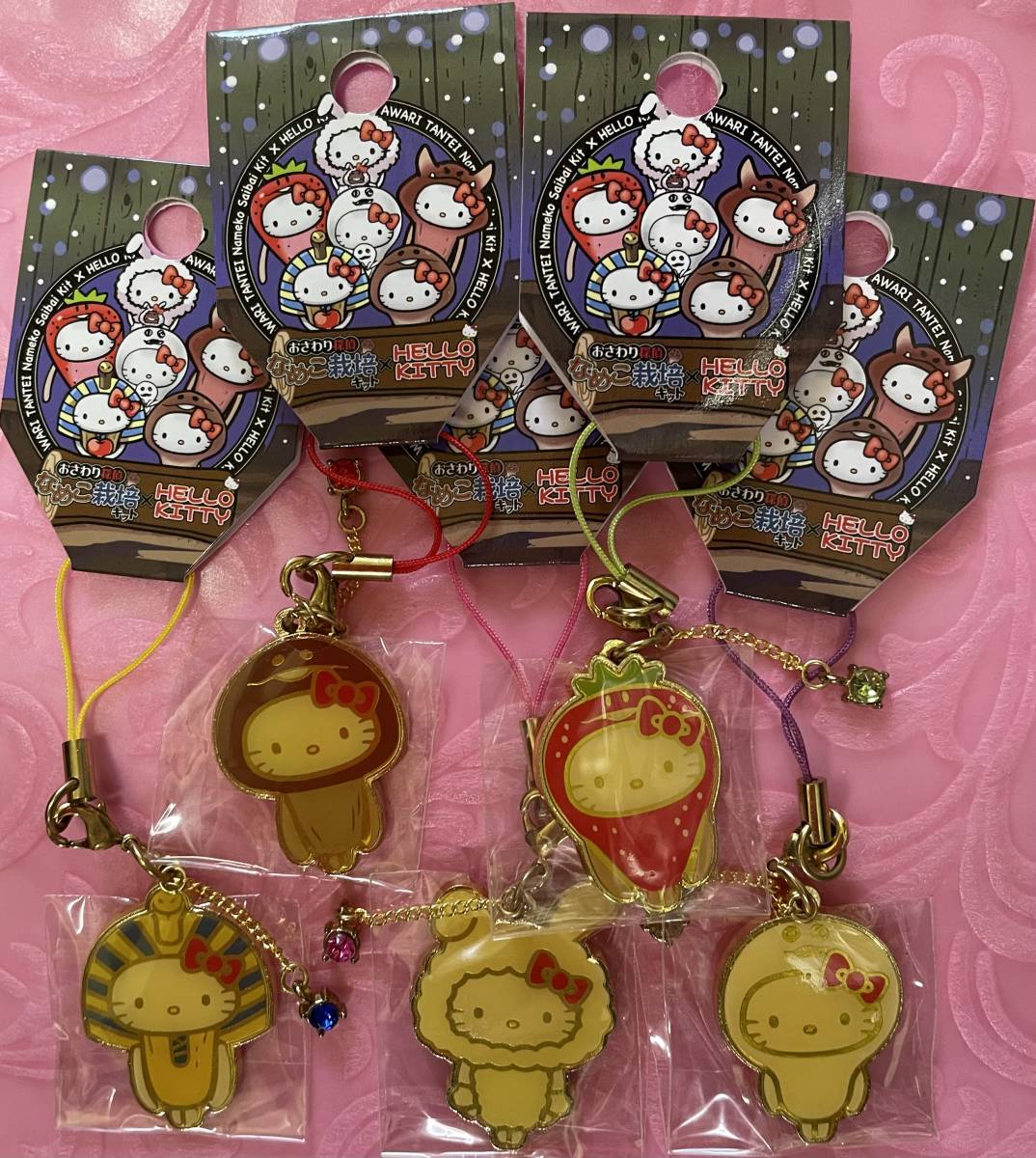 HELLO KITTY 激レア おさわり探偵 なめこ栽培キット コラボ キティ