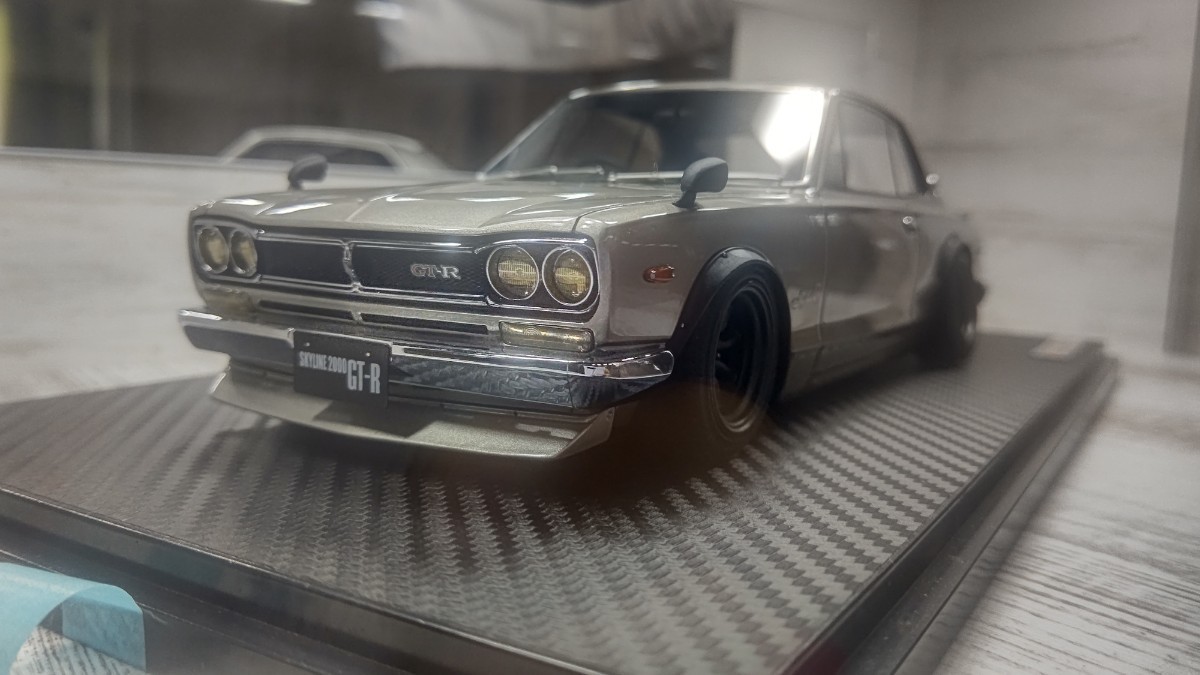 イグニッション 1/18 スカイラインGT-R ハコスカ カスタム ハコスカ GT