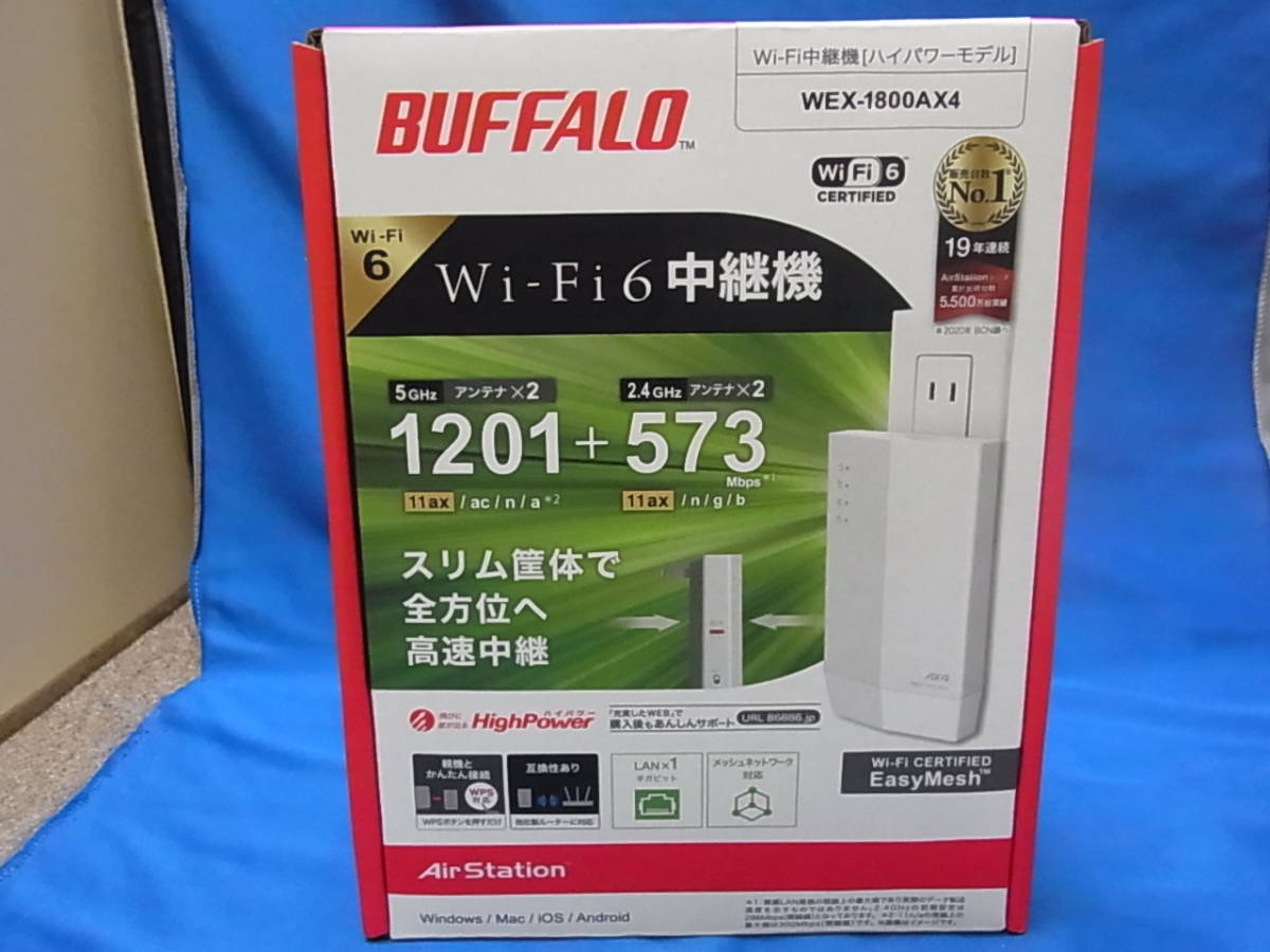 バッファロー : BUFFALO WEX-1800AX4 Wi-Fi 0 AirStation 11ax Wi-Fi 