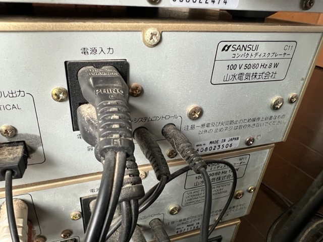 ☆Sansui システムコンポ☆C11・D11・M11・R11☆ジャンク Yahoo