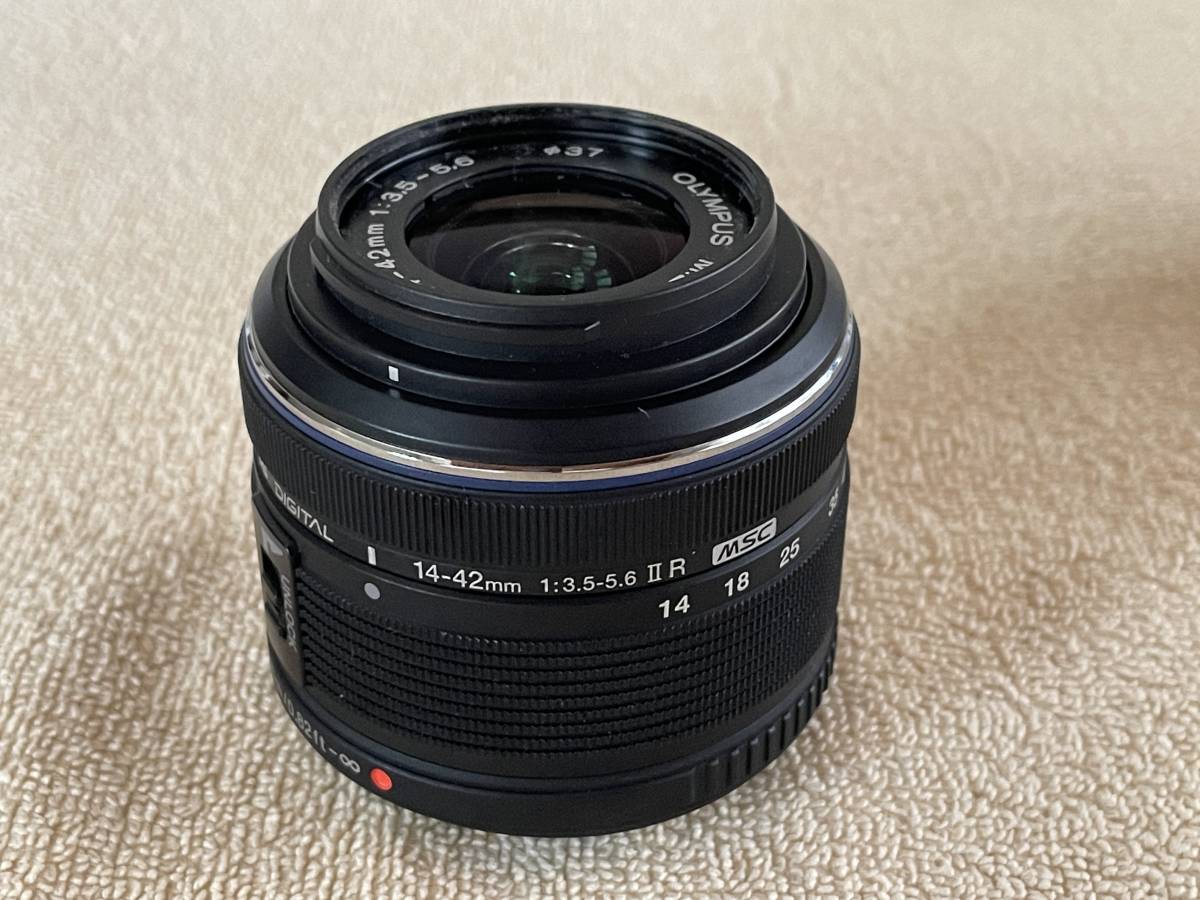OLYMPUS M.ZUIKO DIGITAL 14-42mm F3.5-5.6 IIR 標準ズームレンズ中古動作確認済
