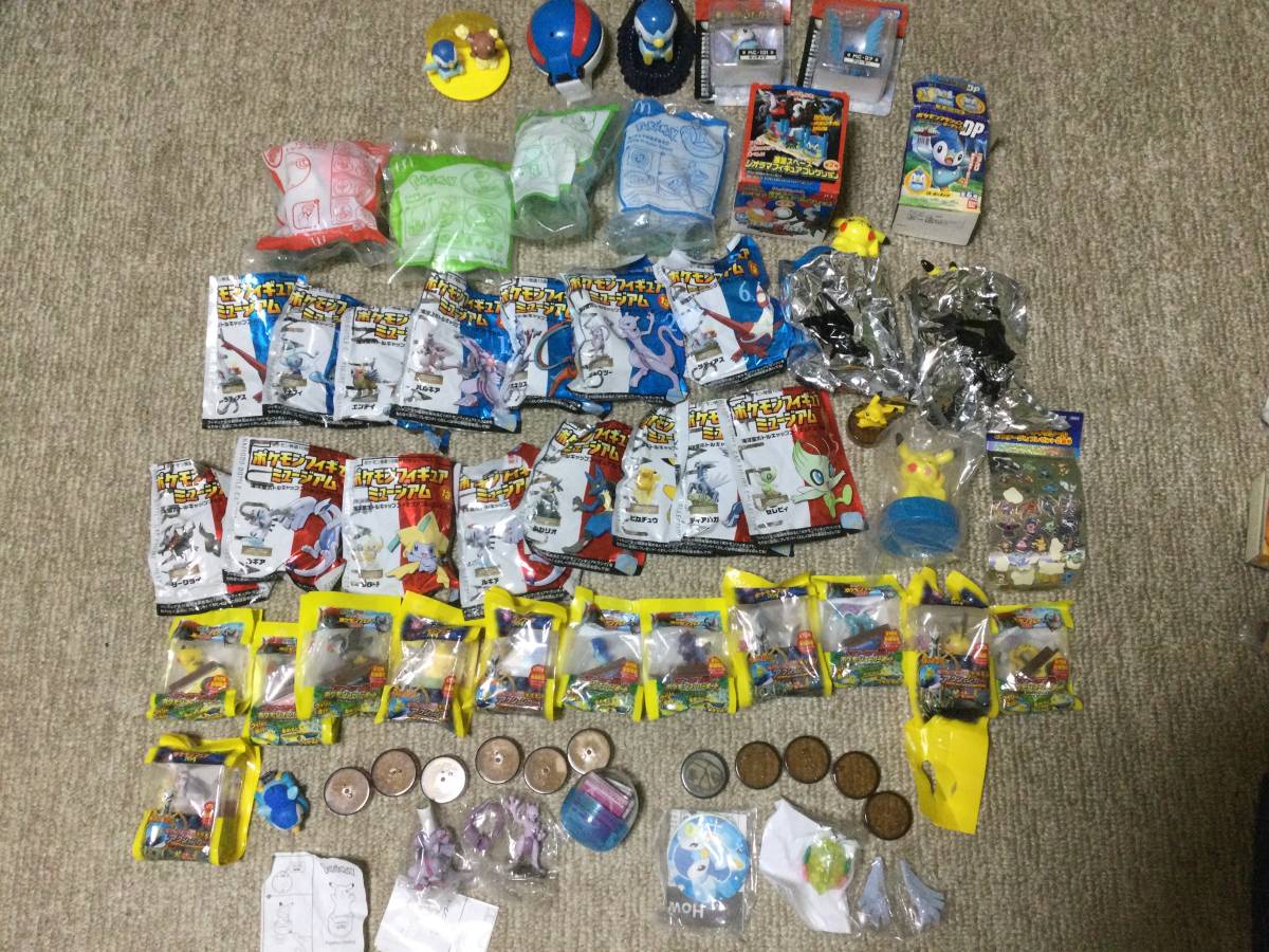 ポケットモンスター ポケモンフィギュアミュージアム ボトルキャップ セブンイレブン限定アクションカー おまけいろいろセット
