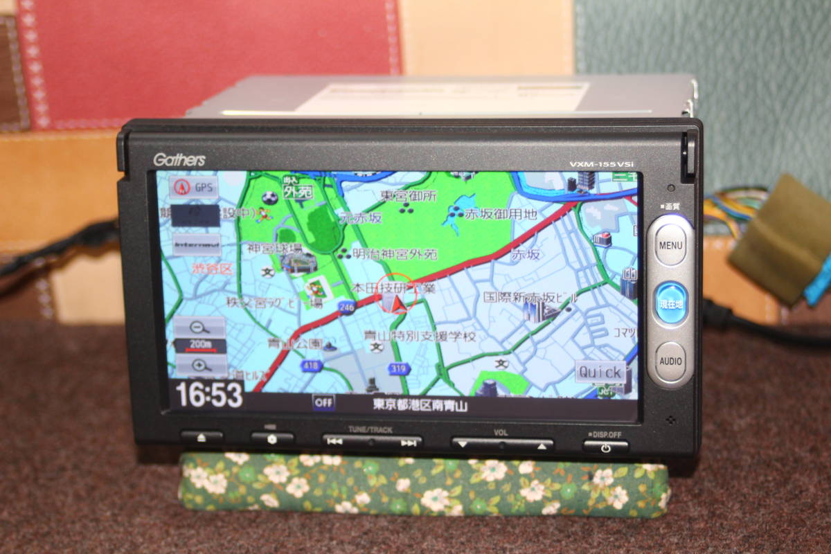 2017年地図・取説付◇Gathersメモリーナビ VXM-155VSi Bluetooth対応 