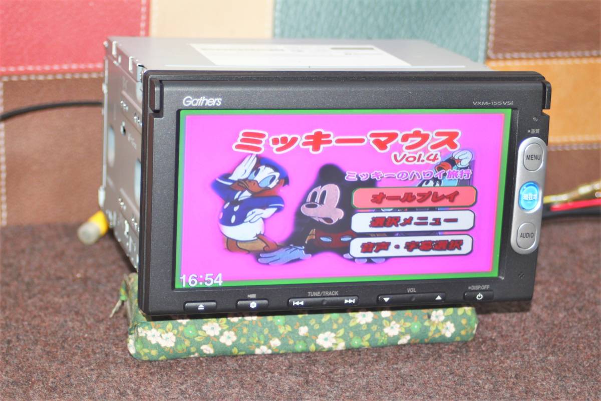 2017年地図・取説付◇Gathersメモリーナビ VXM-155VSi Bluetooth対応 