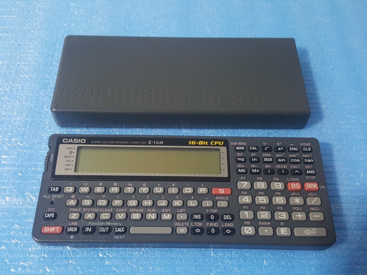 希少 CASIO カシオ ポケットコンピューター Z-1GR 使用感無しの美品