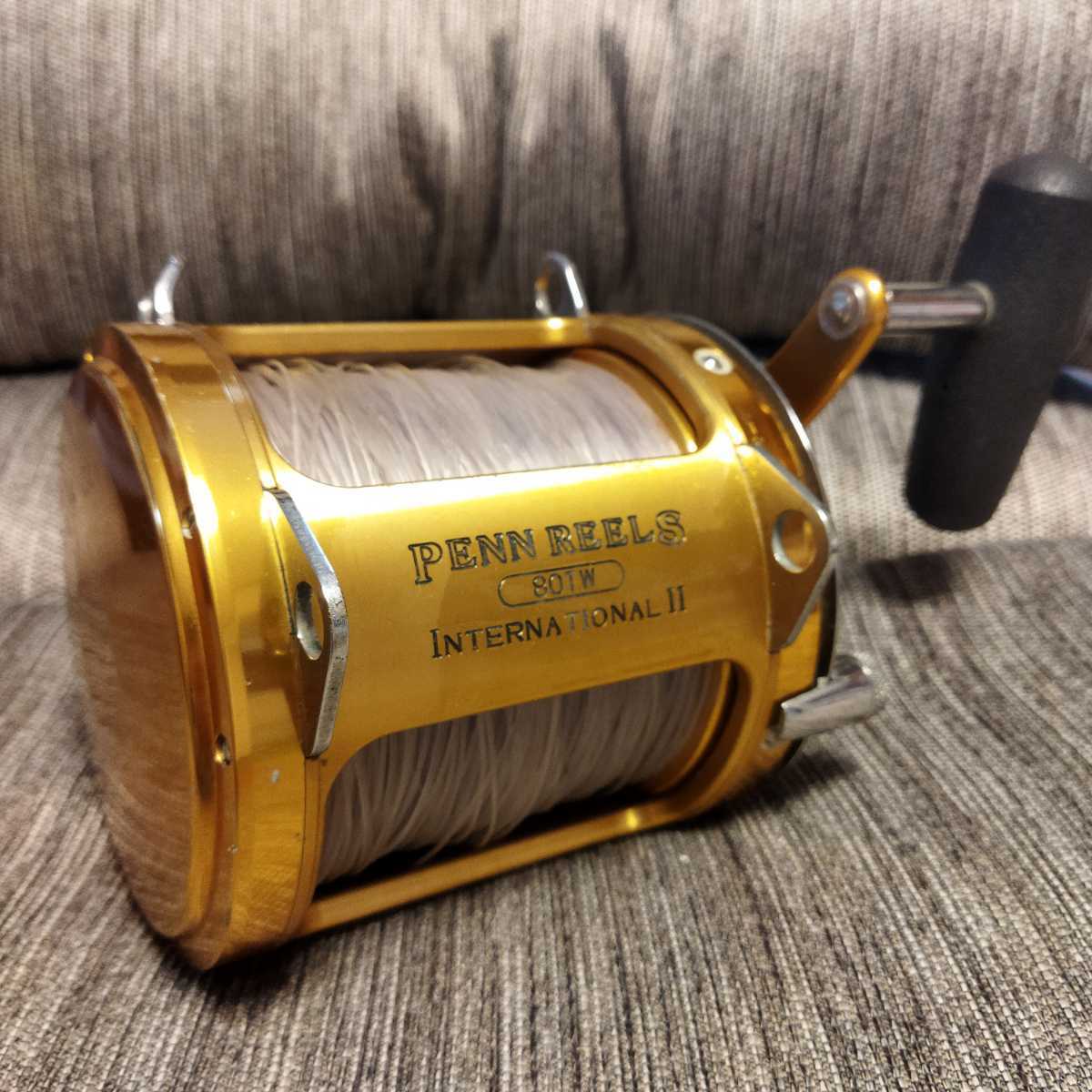 ☆動作良好 PENN REELS INTERNATIONAL Ⅱ 80TW ペン