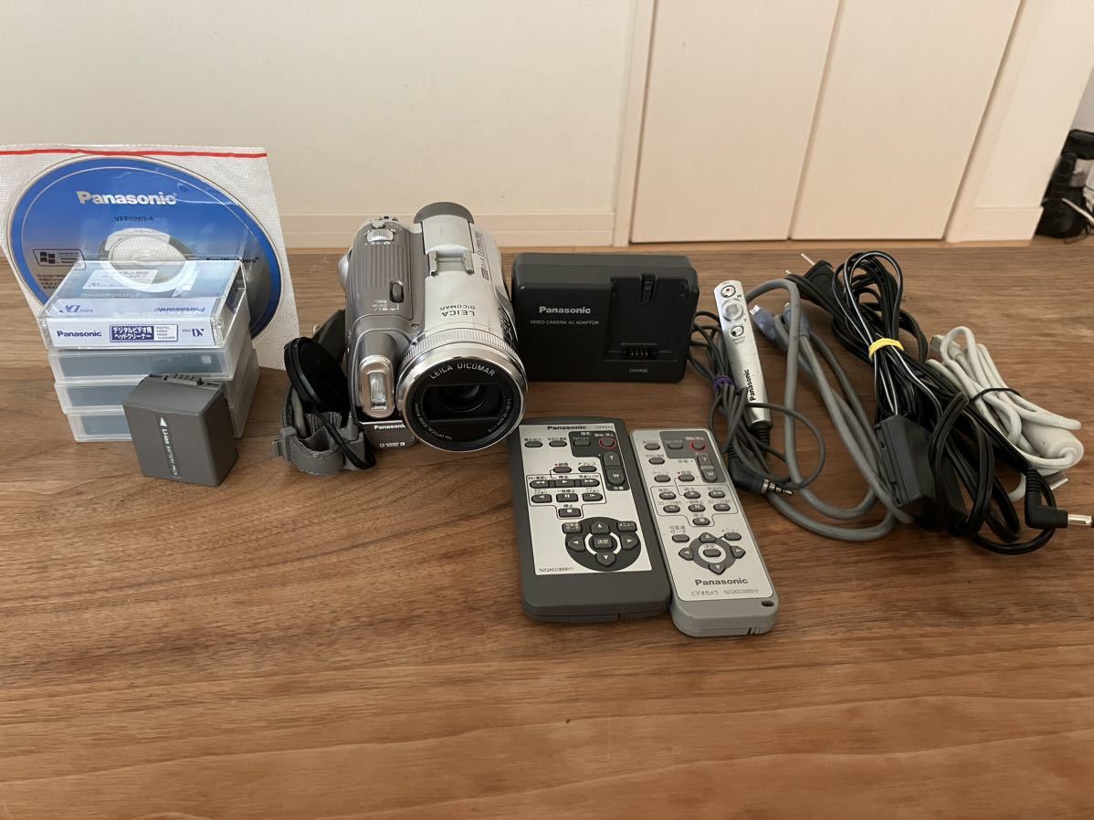 Panasonic NV-GS250 動作確認済み完動品 miniDV ミニDV 取り込み　取込